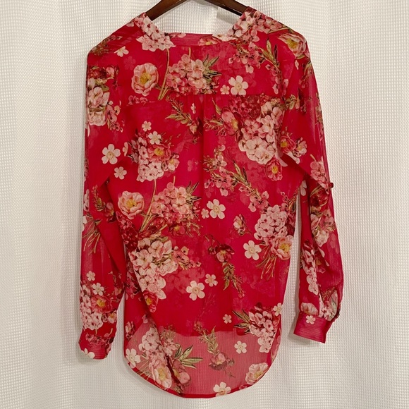 Kut from the kloth sheer floral blouse - Picture 2 of 8